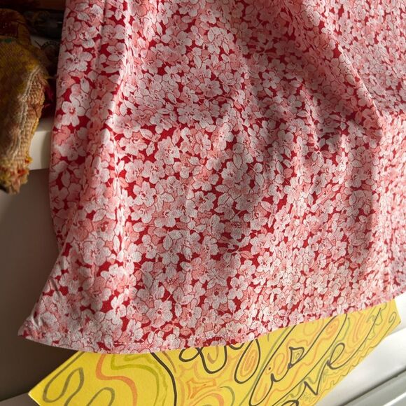 SHEIN Pink Floral Pattern Slip Dress L - Picture 9 of 16